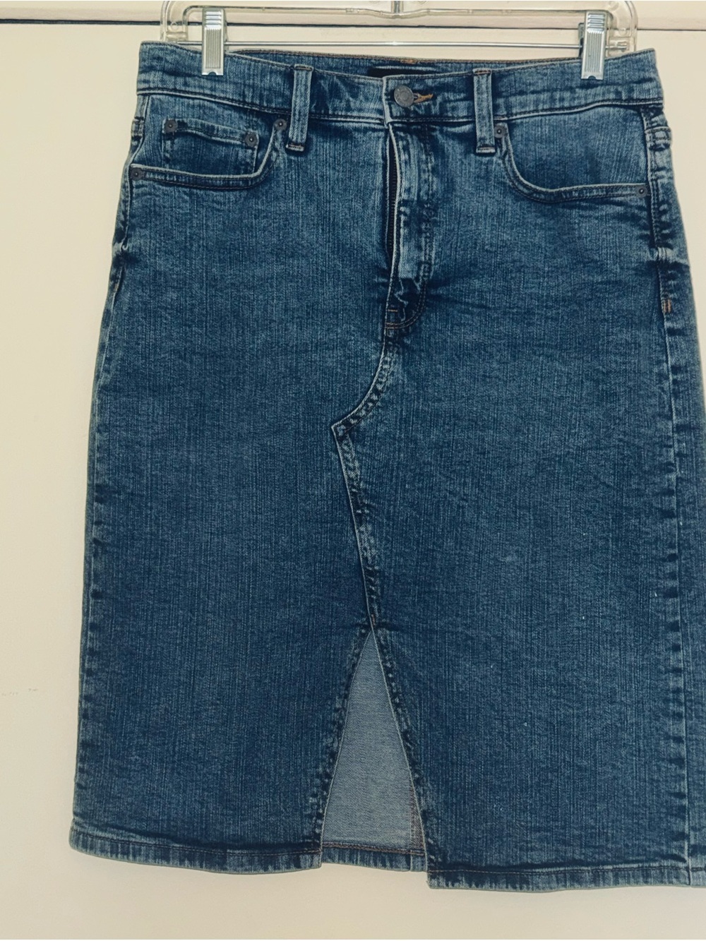 Banana Republic Dark Blue Denim Skirt-Style Jeans